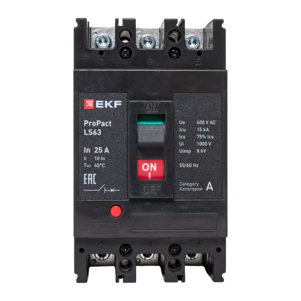 EKF mccb-63-15-3-25-ls