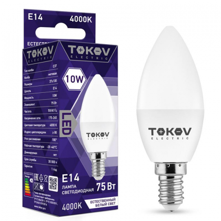 TOKOV ELECTRIC TKE-C37-E14-10-4K