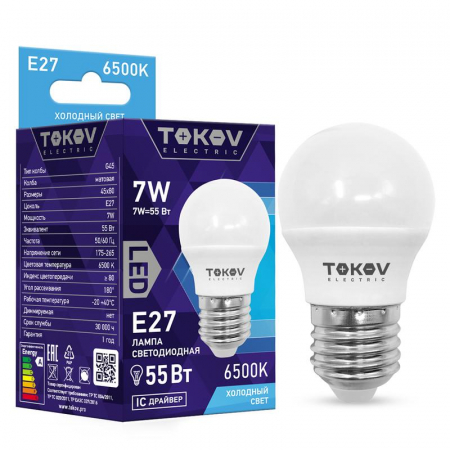 TOKOV ELECTRIC TKE-G45-E27-7-6.5K