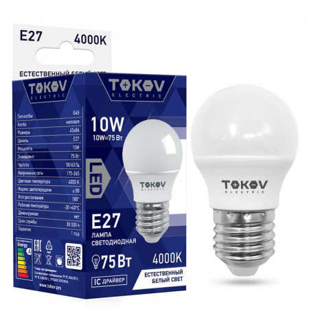 TOKOV ELECTRIC TKE-G45-E27-10-4K