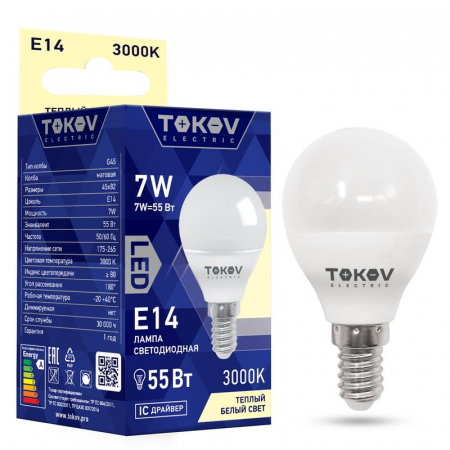 TOKOV ELECTRIC TKE-G45-E14-7-3K