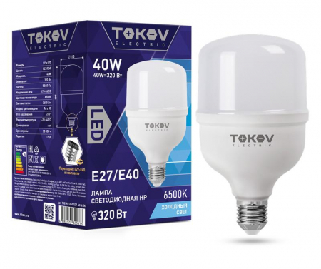 TOKOV ELECTRIC TKE-HP-E40/E27-40-6.5K
