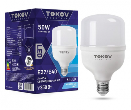TOKOV ELECTRIC TKE-HP-E40/E27-50-6.5K