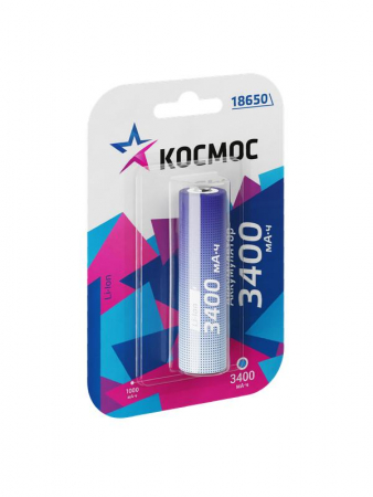 КОСМОС KOC18650Li-ion34UBL1