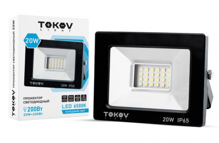 TOKOV ELECTRIC TKL-FL/LED-20-6.5K-IP65