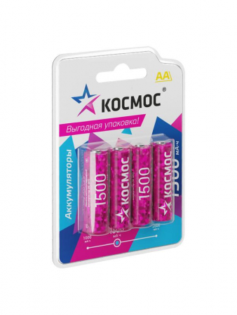 КОСМОС KOCR6NIMH1500mAh4BL