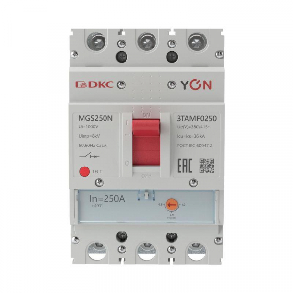 YON (группа DKC) MGS250N-3TAMF0250