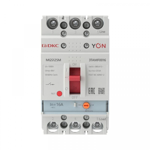 YON (группа DKC) MGS125M-3TAMF0016