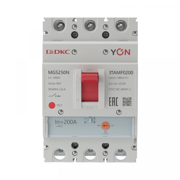 YON (группа DKC) MGS250N-3TAMF0200