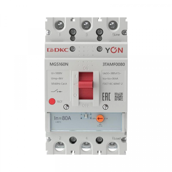 YON (группа DKC) MGS160N-3TAMF0080