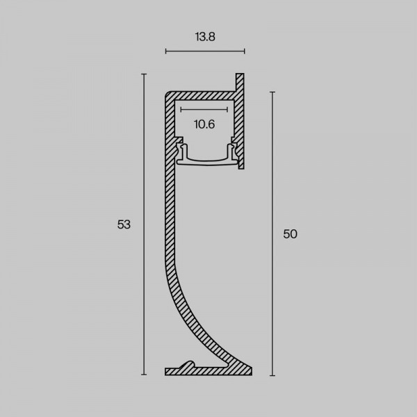 Maytoni ALM-5314-B-2M