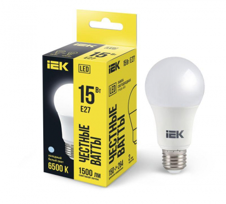 IEK LLE-A60-15-230-65-E27