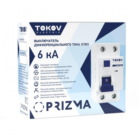 TOKOV ELECTRIC TKE-PZ60-RCDM-2-16-10-AC