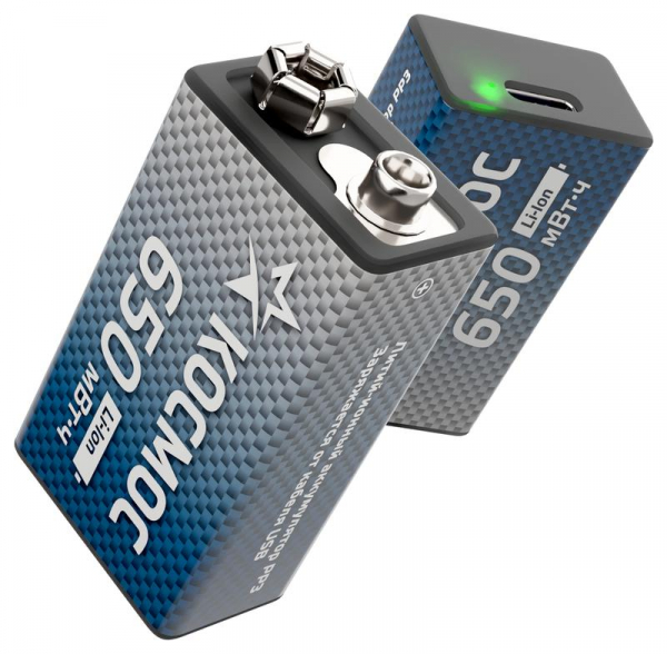 КОСМОС KOCLi9V650mAh2B